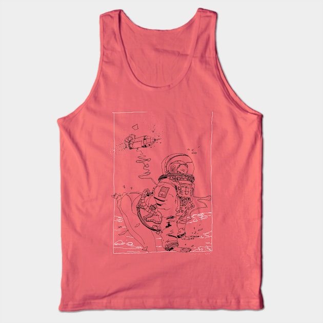 Cosmic Girl Tank Top by romain